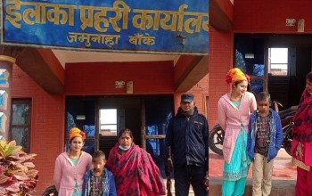 बाँके प्रहरीद्वारा सुर्खेतका ११ वर्षिय बालकको जमुनाहबाट उद्धार, अभिभावकको जिम्मा लगाइयो